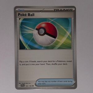Pokémon Card: Poké Ball #185/198 (Pokemon Scarlet & Violet)